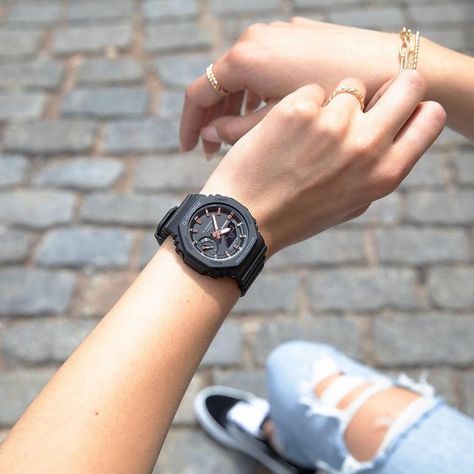 G-SHOCK Women on Instagram: "Time for downtown city stroll. . . . #gshockwomen #ootd #gshockforher #GMAS2100" Casio G Shock Women, Gshock Watch Women, G Shock Watches Women, G Shock Women, Vijay Actor Hd Images, Casio G Shock Watches, Vijay Actor, Retro Watches, Game Download Free