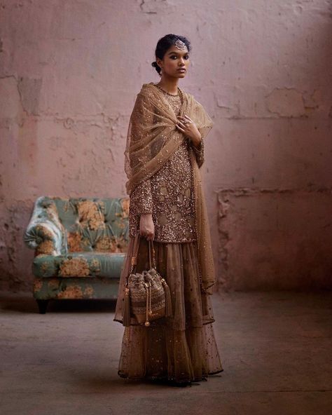 Sabyasachi (@sabyasachiofficial) • Instagram photos and videos Tiger Icon, Muslim Outfit, Sabyasachi Mukherjee, 2022 Couture, Printed Organza, Sabyasachi Jewellery, Punjabi Outfits, Indian Designer Suits, Printed Velvet