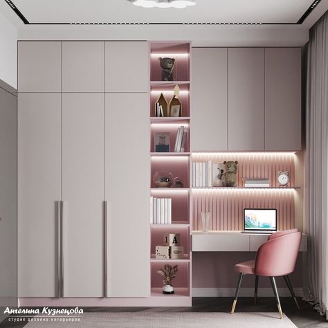 Home Study Rooms, Study Table Designs, Kids Room Interior Design, Study Room Design, Closet Design Layout, Modern Cupboard Design, Kids Bedroom Inspiration, Wardrobe Interior Design, Wardrobe Design Bedroom