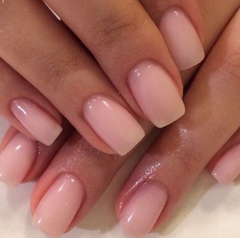 Basic Nail Ideas, Everyday Nails, Basic Nail, Baby Pink Nails, Basic Nails, Classy Acrylic Nails, Neutral Nails, Clear Nails, Clean Nails