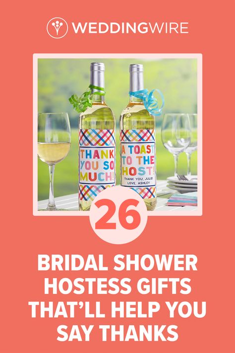 Not everyone is able to pull off an awesome party in your honor. One of these thoughtful bridal shower hostess gifts is a lovely way to say thank you. Thank You Shower Gifts, Wedding Shower Hostess Gifts, Bridal Shower Hostess Gift Ideas, Bridal Shower Hostess Gifts, Bridal Shower Hostess Gifts From Bride, Wedding Shower Hostess Gift Ideas, Bridal Shower Thank You Gifts, Hostess Gift Ideas Bridal, Hostess Gifts Bridal