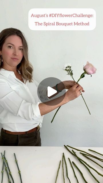 Diy Floral Bouquets How To Make, Diy Wedding Flowers Bouquet Step By Step, Diy Small Bridal Bouquet, How To Make Simple Bouquet, How To Make A Small Wedding Bouquet, Homemade Bridesmaid Bouquets, Diy Brides Bouquet, How To Make Artificial Flower Bouquets, Cheap Bouquet Ideas