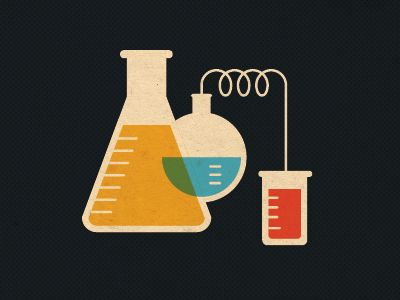 Picture_7 Science Icons, Advertising Graphics, Lab Logo, Science Illustration, Beakers, Mad Scientist, Science Art, Graphic Design Inspiration, Professions