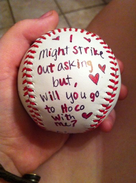 Promposal Baseball Ideas, Prom Proposal For Boyfriends Baseball, Baseball Homecoming Proposal, Baseball Softball Promposal, Homecoming Proposal Ideas Baseball, Baseball Promposal For Him, Cute Prom Proposals Baseball, Baseball Hoco Proposals, Prom Proposal Baseball