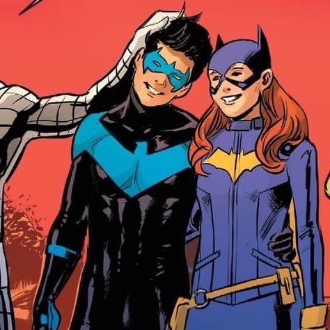 Batgirl And Nightwing, Nightwing And Batgirl, Batgirl Art, Batgirl And Robin, Dc Batgirl, Rachel Roth, Geeky Art, Dark Nights, Batman And Robin