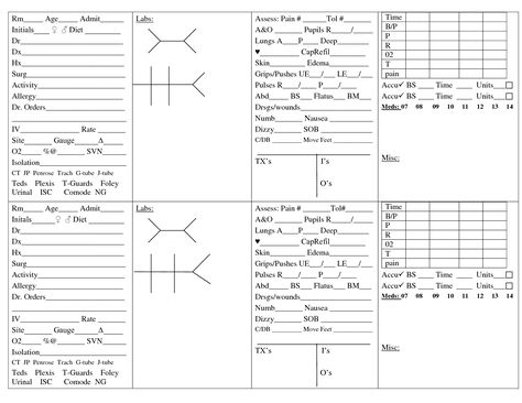 Brainsheetamanda Shift Report Template, Nursing Work, Nurse Brain Sheet, Nurse Brain, Nurse Report Sheet, Charge Nurse, Med Surg, Nurse Stuff, Sheet Template