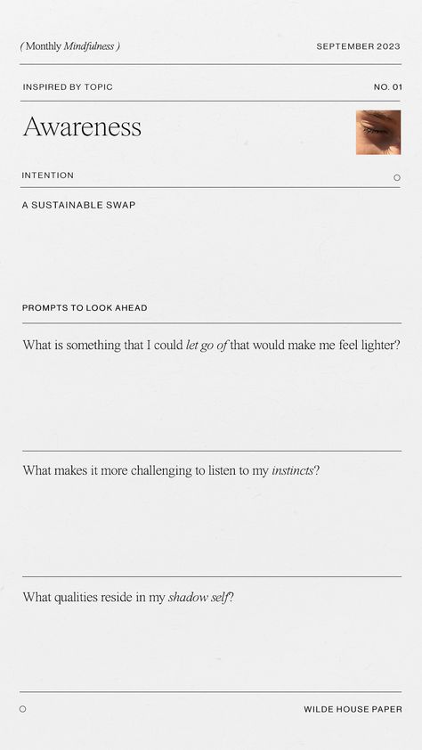 Based on our two inspired by topics for September derived from our September Mood: Awareness & Purpose – we crafted guided intentions to set for the month ahead and tailored journal prompts to respond to throughout your month. Use these prompts solo to write or save them to ask to someone close to you to cultivate new realms of conversation. September Intentions, September Prompts, September Journal Prompts, September Mood, Journal Topics, Set Intentions, Branding Process, Personal Assistant, Journal Writing Prompts