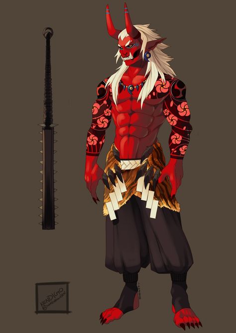 Demon Character Design, Demon Character, Character Design, Deviantart, Red, Design, Art