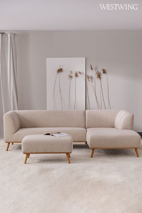 Minimalist Sofa Set For Living Room, Minimalistic Sofa Designs, Sofa 3+2, Beige Sofas Ideas Living Room, 3+2 Sofa Living Room, Salon Sofa Beige, Corner Sofa Living Rooms, Minimalist Sofa Living Room, Minimalist Sofa Modern