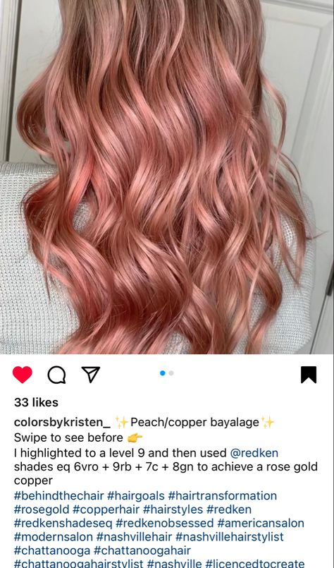 Rose Gold Shades Eq, Rose Gold Formula Shades Eq, Redken Rose Gold Formula, Copper Rose Gold Hair Formula, Rose Gold Redken Shades Eq, Rose Gold Toner Formula Redken, Shades Eq Rose Gold Formula, Redken Rose Gold, Rose Gold Hair Color Formula