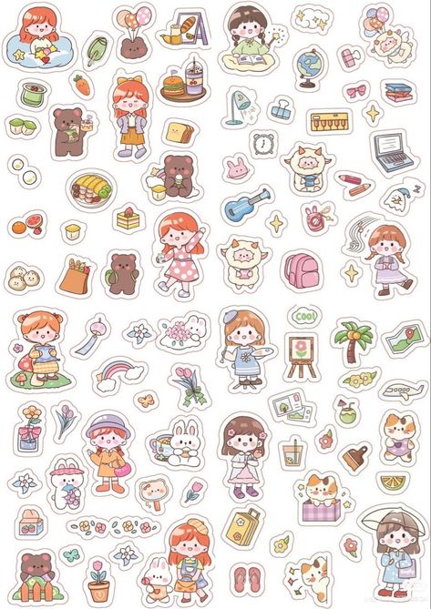 Cute Stickers Oasis: Your Oasis of Adorableness | cute #stickers kawaii #food cute anime #stickers spy x family cute #stickers cute #stickers #brown Spy X Family Cute, Cute Stickers Printable Kawaii Stamps, Cute Anime Stickers, Free Printable Planner Stickers Kawaii, Cute Stickers Kawaii, Cute Cat Stickers, Aesthetic Planner, Planning Routine, Kitten Stickers