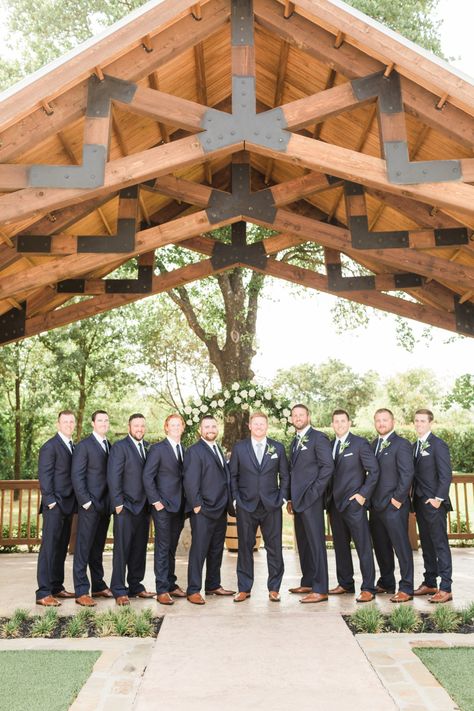 | groomsmen in charcoal gray suits + brown shoes | summer groomsmen party | outdoor wedding photos | outdoor fort worth wedding venue | summer wedding style | 2018 groomsmen style | classy summer wedding | elegant summer wedding | photo taken at THE SPRINGS Event Venue. follow this pin to our website for more information, or to book your free tour! SPRINGS location: Westwood Hall in Weatherford, TX photographer: Kylie Crump Photography #groomsmen #weddingstyle #summerwedding #outdoorwedding #dfw Charcoal Grey Suit Brown Shoes, Charcoal Suit With Brown Shoes, Azazie Twilight Bridesmaid Dresses, Charcoal Suit Brown Shoes, Charcoal Groomsmen, Black Suit Brown Shoes, Summer Groomsmen, Grey Suit Brown Shoes, Classy Summer Wedding