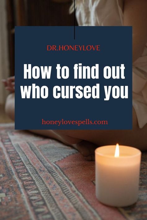 How to find out who cursed you Lovers And Friends, How To Find, How To Know, To Tell, Knowing You, Did You Know, How To Find Out, How Are You Feeling, Feel Free