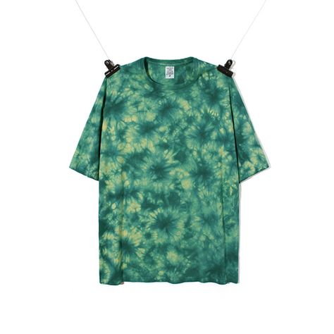 Custom Green Men Tie Dye T Shirts Short Sleeve;Material:100% Combed Cotton;Fabric Weight:200 gsm Green Tye Dye Shirt, Unisex Tie-dye T-shirt For Summer, Cheap Tie Dye Cotton T-shirt, Cheap Men's Tie-dye Tops, Hand-dyed Tie-dye Short Sleeve T-shirt, Tie Dye Fabric, Tie Dye Crop Top, Tie Dye Outfits, Dye Shirt