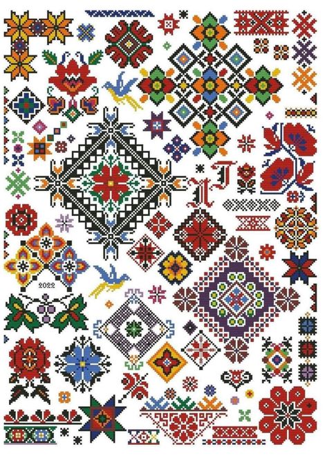 Log Cabin Wedding, Russian Cross Stitch, Embroidery Theme, Cross Stitch Border Pattern, Cross Stitch Geometric, Cabin Wedding, Geometric Pattern Art, Beautiful Cross Stitch Pattern, Border Embroidery Designs