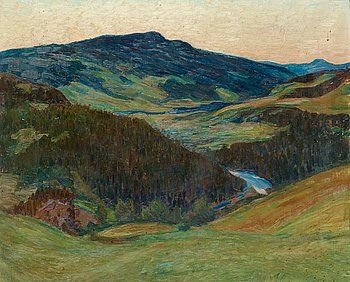 Richard Bergh, Scandinavian Landscape, Contemporary Landscape Painting, Texture Inspiration, National Gallery Of Art, Color Harmony, Contemporary Landscape, Art Business, Color Textures