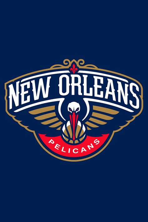 Pelicans Logo, Nba Background, Pelicans Basketball, Lakers Wallpaper, Basketball Life, Nba Artwork, Sports Logo Inspiration, Logo Basketball, Team Wallpaper