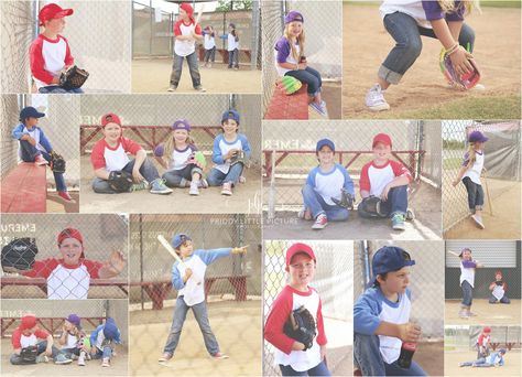 Sandlot Inspired Photo Shoot #priddylittlepicturephotography Sandlot Picture Ideas, Baseball Theme Family Photo Shoot, Sandlot Photoshoot, Baseball Family Pictures, Picture Background Ideas, Family Of 4 Picture Poses, Softball Poses, Bday Pictures, Cousin Pictures