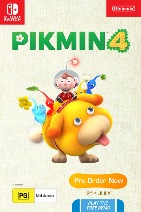 Pikmin 4, Acupressure Therapy, Nintendo Switch Games, Cute Anime Chibi, New Adventure, Acupressure, New Adventures, Anime Chibi, Nintendo Switch