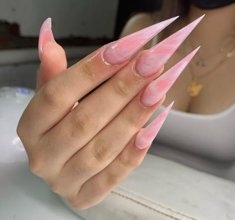 Pink Stiletto Nails, Stilleto Nails Designs, Unique Nail Art, Sharp Nails, Nails Pretty, Nails Cute, Drip Nails, Stiletto Nails Designs, Dope Nail Designs