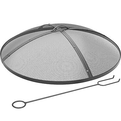 Top Seller for TAUS 36 Round Metal Fire Pit Spark Screen Outdoor Heavy-Duty Fire Pits Cover, Furniture Fire Pit Spark Screen, Round Fire Pit Cover, Iron Fire Pit, Outdoor Fire Pits, Metal Fire Pit, Round Fire Pit, Fire Pit Cover, Cozy Dog Bed, Nursery Furniture Sets