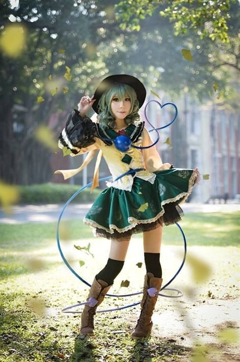 Touhou Cosplay, Koishi Komeiji, Anime For Life, Cosplay Cute, Cosplay Characters, Amazing Cosplay, Cute Cosplay, Cosplay Dress, Cosplay Ideas