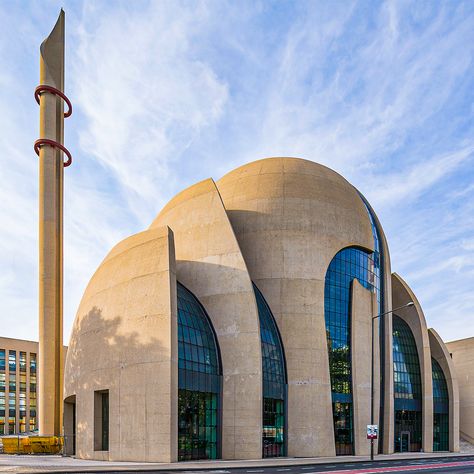 Mosque In Germany, Cologne Central Mosque, Germany Mosque, Cologne Mosque, Muslim Architecture, Mosque Building, Islamic City, Cls 63, Central Mosque