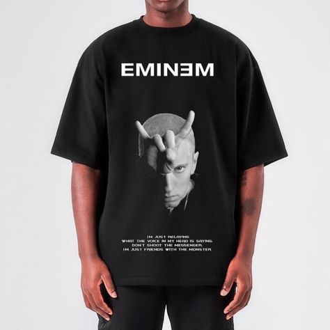 Eminem Tshirt, Photography Tshirt, Eminem T Shirt, Swag Shoes, Tshirt Outfits, Just Friends, Eminem, Rappers, Shirt Outfit