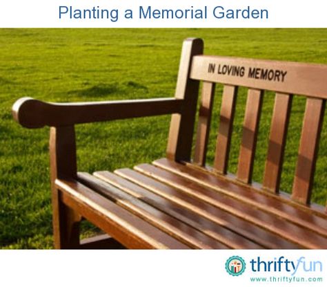 Memorial Garden ideas. Lots of great ideas on what different types of flowers mean Hello Shots, Rustic Garden Furniture, Memory Garden, Prayer Garden, Outdoor Garden Bench, Memorial Benches, Different Types Of Flowers, Memorial Flowers, Garden Angels