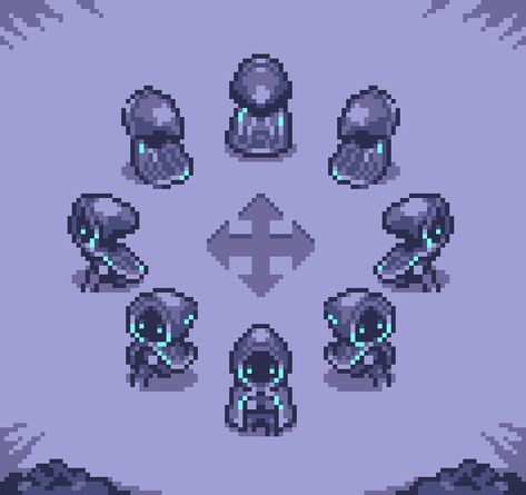 Indie Game Art, Piskel Art, Pixel Characters, Pixel Art Tutorial, Cool Pixel Art, Pixel Drawing, Pixel Art Characters, Pix Art, Pixel Art Games