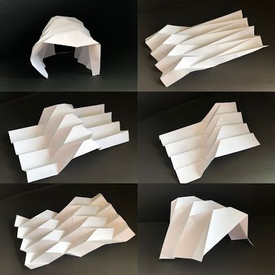 Form Model Architecture, Architecture School Project, First Year Architecture Student Projects, Easy Architecture Model, Concept Models Architecture Student, Paper Models Architecture, Paper Architecture Model, Folded Architecture, Paper Model Architecture