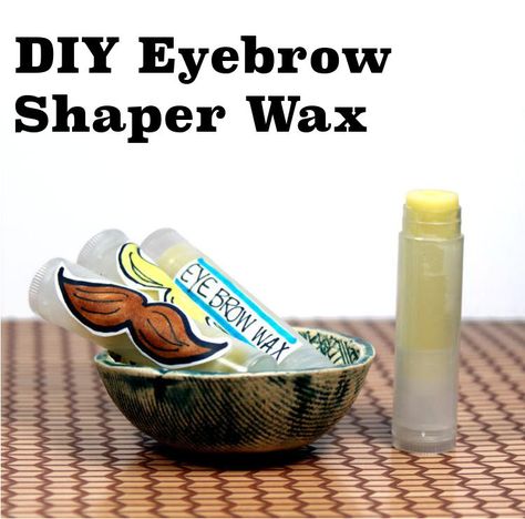 DIY Eyebrow Shaper Wax Diy Eyebrow Waxing, Eyebrow Shaping Waxing, Diy Eyebrow, Eyebrow Wax, Herbal Hair Growth, Waxing Tips, Mustache Wax, Eyebrow Shaper, Natural Beauty Makeup