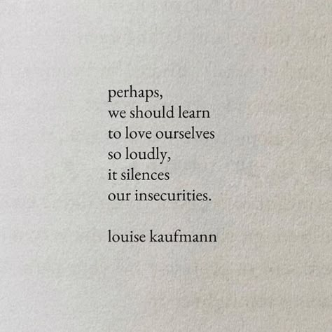 Maria Shriver on Instagram: "I came across this beautiful message from @louisekaufmann today, and it felt like something we all needed to read! Yes, we all have insecurities. We all have things that stop us in our tracks. We all have that voice inside our head that keeps us from moving forward. But, what if we could learn to silence it? To shut it out? To share it with each other, and let our insecurities become something that helps us grow stronger, not weaker? Share something that makes you fe Read This When You Feel Insecure, Quotes About Feeling Insecure, Quote About Insecurities, When You Feel Insecure, Quotes To Help With Insecurities, Insecurities Quotes Stop Being, Quotes On Insecurities, How To Not Feel Insecure, Insecure Aethstetic