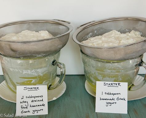 Yes, you can make yogurt from the leftover yogurt whey. #yogurt #homemadeyogurt #whey #yogurt starter Recipes Using Whey From Yogurt, What To Do With Whey From Yogurt, Using Whey From Yogurt, Leftover Yogurt, Homemade Whey, Uses For Whey, How To Flavor Plain Greek Yogurt, Homemade Probiotic Yogurt, Yogurt Starter