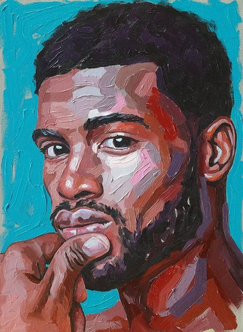 Leonard | 2018 Black Pride Art, Stella Art, African American Artwork, A Level Art Sketchbook, Ap Studio Art, Abstract Painting Techniques, Portrait Paintings, Art Inspiration Painting, Cool Art Drawings