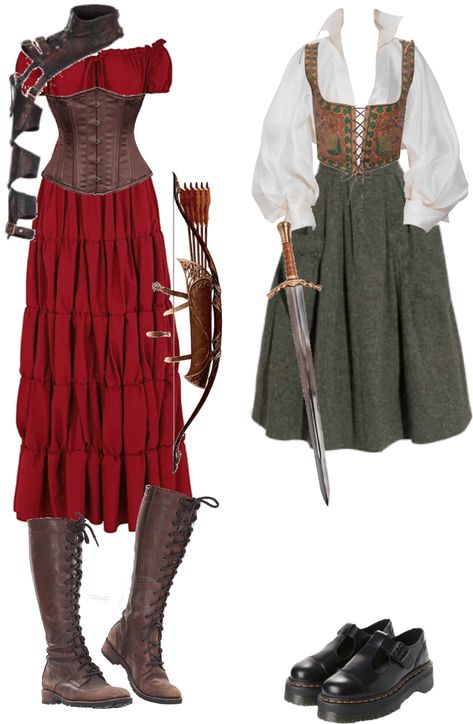 Narnia Dresses, 1950 Outfits, Pirate Blouse, Narnia Costumes, Warrior Outfit, Medieval Clothes, Fair Outfits, Fandom Outfits, Royal Outfits