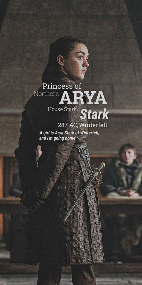 Game of thrones Arya Stark Wallpaper Hd, Games Of Thrones Aesthetic, Game Of Thrones Aesthetic Wallpaper, House Stark Aesthetic, Arya Stark Wallpaper, Got Poster, Arya Stark Aesthetic, Got Wallpaper, Arya Stark Art