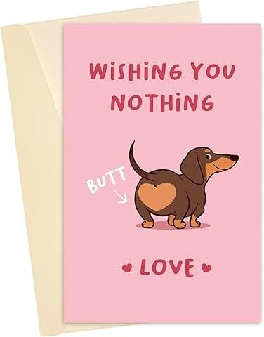 Amazon.com: Dog Birthday Card Birthday Card Ideas Dog, Dog Cards Ideas, Dog Cards Handmade Happy Birthday, Birthday Cards With Dogs, Wiener Dog Birthday Card, Birthday Card Dog Lover, Dog Birthday Card, Mom Diy, Dog Cards