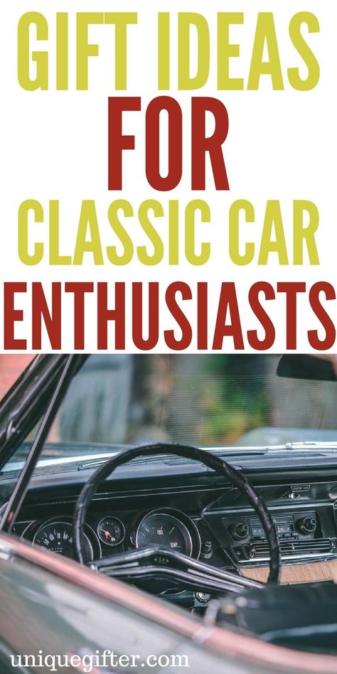 Gift Ideas for Classic Car Enthusiasts | What to buy people who love cars | Classic Car Rebuilder gifts | Fun birthday gifts for my dad | Creative Christmas presents for my mom | Car restorer ideas | Classic muscle car fun | Unique gifts for my boyfriend or girlfriend | Presents for people who love to tinker in the garage | hot rod memorabilia Christmas Presents For Aunts, Creative Christmas Presents, Cousins Christmas, Dog Christmas Presents, Presents For Girlfriend, Dogs Christmas, Gifts For Guys, Car Guy Gifts, Diy Gifts For Dad