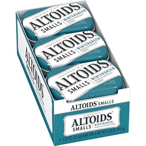 Altoids Mints, Sugar Free Hard Candy, Breath Mints, Peppermint Sugar, Mint Tins, Mint Candy, Small Tins, Hard Candy, Gourmet Food