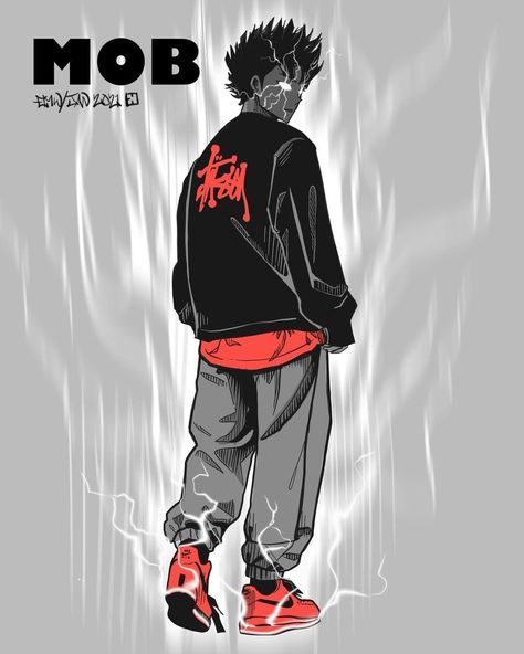 Anime Fits, Hypebeast Anime, Calm Corner, Red Aesthetic Grunge, Arte Indie, Anime Streetwear, Animated Wallpapers For Mobile, Anime Tees, Graffiti Characters