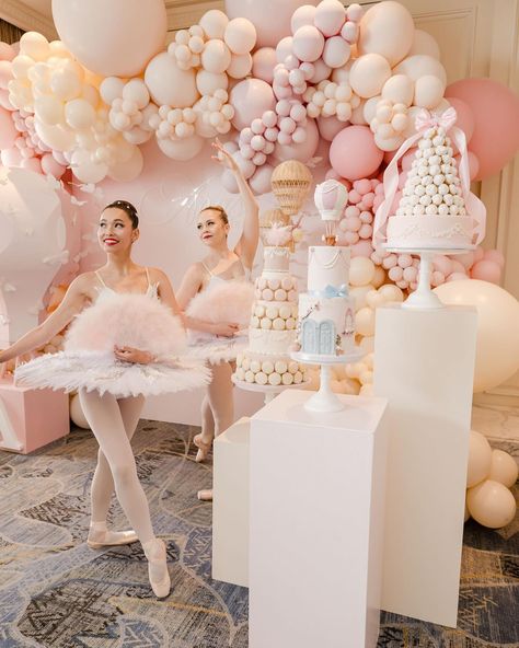 So sweet to be part of this special moment! 💕 Our beautiful ballerinas added that perfect touch to a truly magical baby shower. ✨ Amazing details by the planner made it all unforgettable! 👶🎀 #BabyShowerMagic #BeautifulBallerinas #SpecialMoments #LAFollies 📸 @karinapiresphotography Ballerina Baby Shower Ideas, Ballerina Baby Shower Theme, Ballerina Birthday Party, Ballerina Baby Showers, Ballerina Birthday Parties, Ballerina Birthday, Baby Shower Theme, So Sweet, Baby Shower Themes