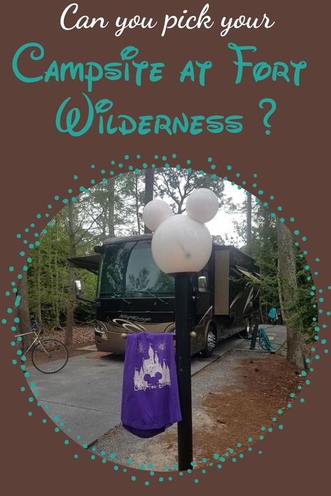 Wondering when can you pick your campsite at Fort Wilderness or when do you pick your campsite at Fort Wilderness? Look no further! Read about How to Request a Campsite at Fort Wilderness and How to get the Best Campsites at Fort Wilderness. #FortWilderness #WDW #DisneyCampsites Fort Wilderness Campground Decorations, Fort Wilderness Campground, Disney Camping, Wilderness Resort, Fort Wilderness, Tent Site, Wilderness Camping, Disney Trip Planning, Disney Vacation Planning