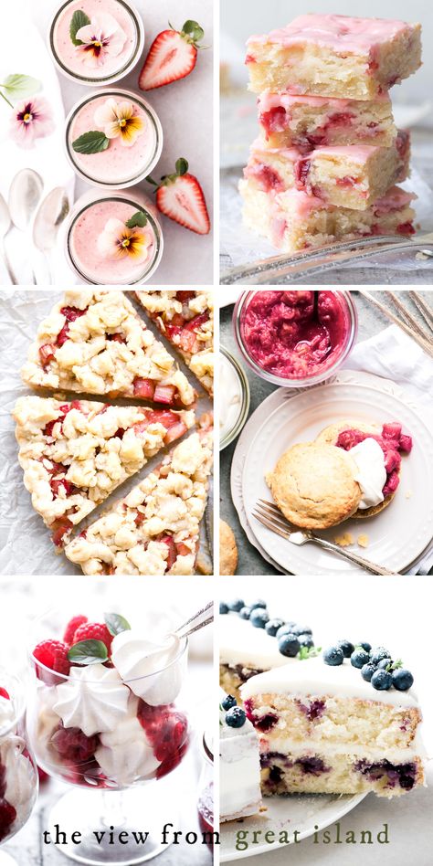 Pastel spring desserts Strawberry Spring Desserts, Spring Sweets Ideas, Spring Theme Desserts, Fancy Spring Desserts Ideas, Spring Pastry Ideas, Mothers Day Recipes Desserts, Spring Flavors Desserts, Pretty Mother’s Day Desserts, Spring Time Recipes