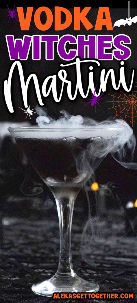 If you're looking for a black cocktail for Halloween, this Spooky Black Vodka Martini is it! It's one of the most fun Halloween cocktails I have on my blog! It not only looks cool but it tastes amazing and will be the talk of your Halloween party! Halloween Martini Recipes, Fun Cocktail Recipes, Halloween Martini, Black Vodka, Halloween Cocktail, Halloween Mystery, Spooky Black, Vodka Recipes, Vodka Martini