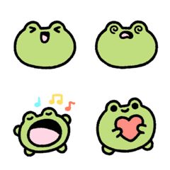 cute Frog move Emoji Cute Doodles Frog, Cute Frog Outline, Frog Doodle Easy, Kawaii Frog Drawing, Cute Frog Doodles, Memchi Icons, Doodle Frog, Frog Outline, Frog Doodle