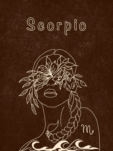 Scorpio Women Aesthetic, Zodiac Art Drawing, Scorpio Woman Art, Scorpio Zodiac Art, Divine Feminine Goddess, Scorpio Women, Scorpio Girl, Scorpio Sign, Scorpio Woman