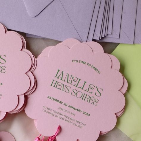 Elle Creative Studio | Graphic Designer on Instagram: "It’s hens weekend!!! So I am throwing it back to the most interacted invites I’ve done to date! 🩷💜💛💚🧡" Hen Weekend, This Is Love, Creative Studio, Wedding Inspiration, Graphic Design, Instagram, Design