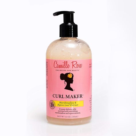 Camille Rose Curl Maker, Curl Maker, Gel Curly Hair, Curl Enhancer, Camille Rose, Aloe Juice, Wash And Go, Promote Healthy Hair Growth, Aloe Leaf