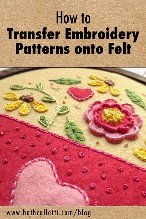 Felt Embroidery Projects Wool Applique, Needle Felting Applique Ideas, How To Work With Felt, Felt Applique Ideas Simple, Felt Brooches Pattern Free, Projects Using Felt, Wool Applique Christmas Ornaments Free Pattern, Stitching On Felt, Felt Embroidery Patterns Free Printable